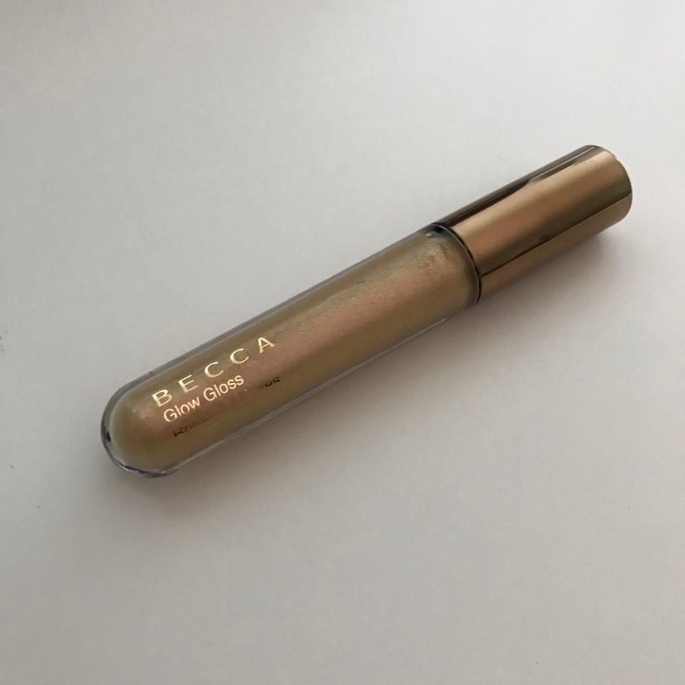 NEW BECCA Glow Gloss in Metaphoric Gold